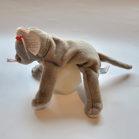 SCAT the Cat - TY Beanie Baby Vintage Y2K 1998 NWT - Picture 2 of 11